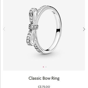 Pandora bow ring
